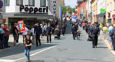 Wiesenfestumzug Naila 13.07.2025